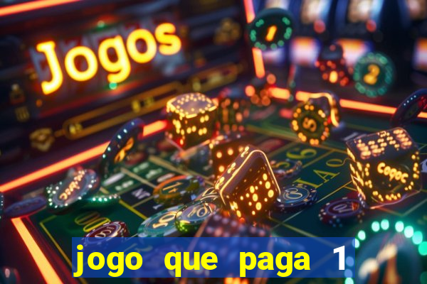 jogo que paga 1 real no pix